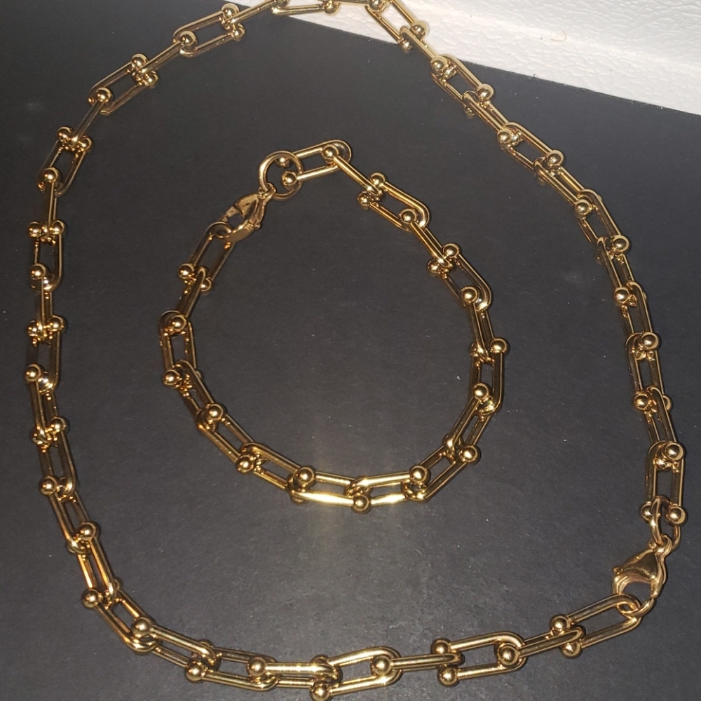 bracelet and necklace